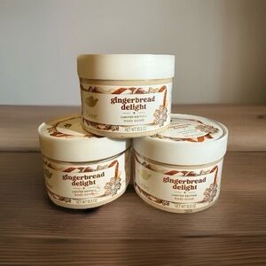 NEW Dove Gingerbread Delight Body Scrub 10.5 oz Lot of 3 Limited Edition Holiday